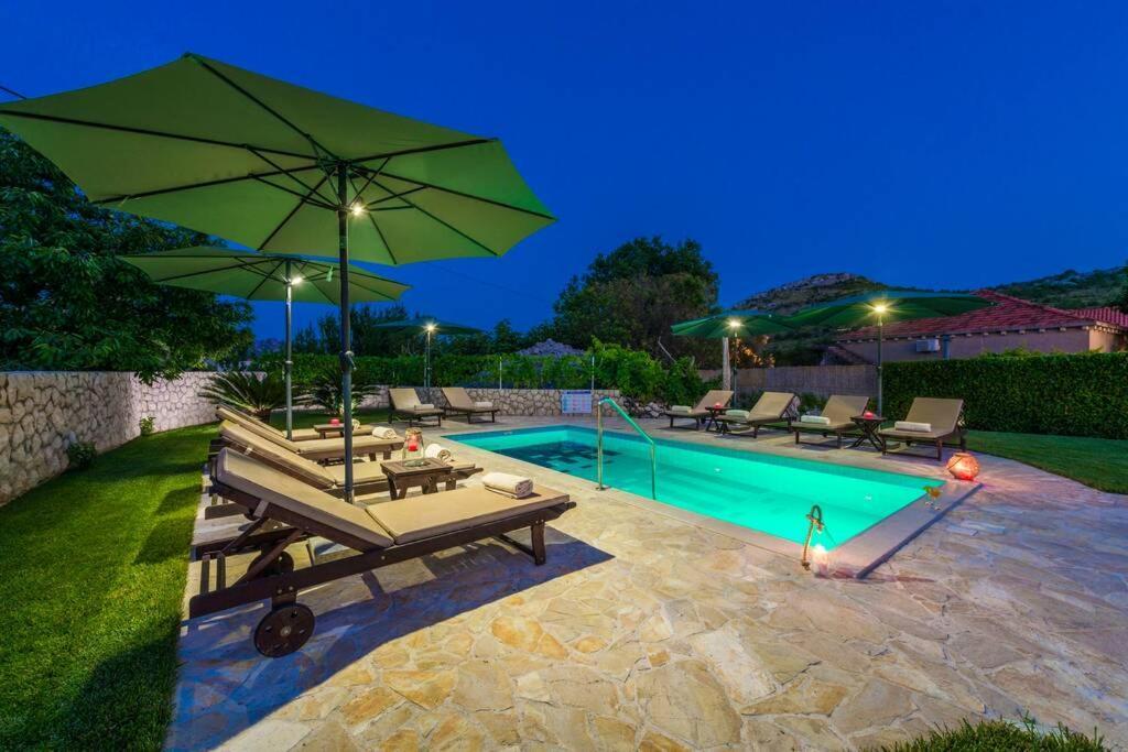Vila Vergatum-Privacy,Gym,Billiards,Table Tennis Donji Brgat 外观 照片